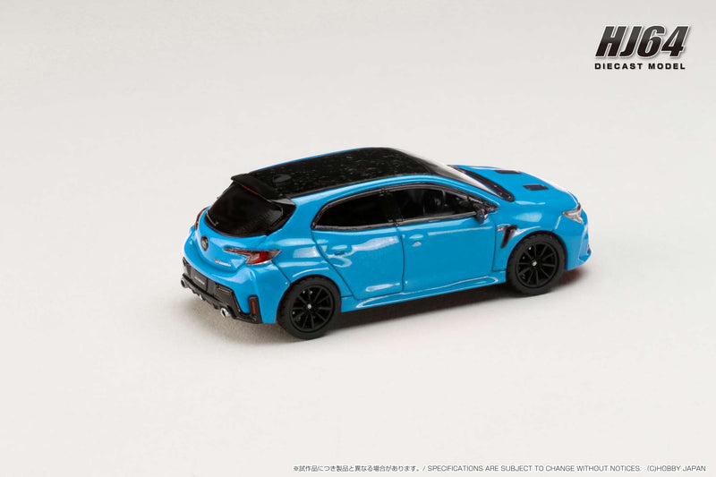 Hobby Japan 1:64 Toyota GR Corolla RZ in Cyan Metallic