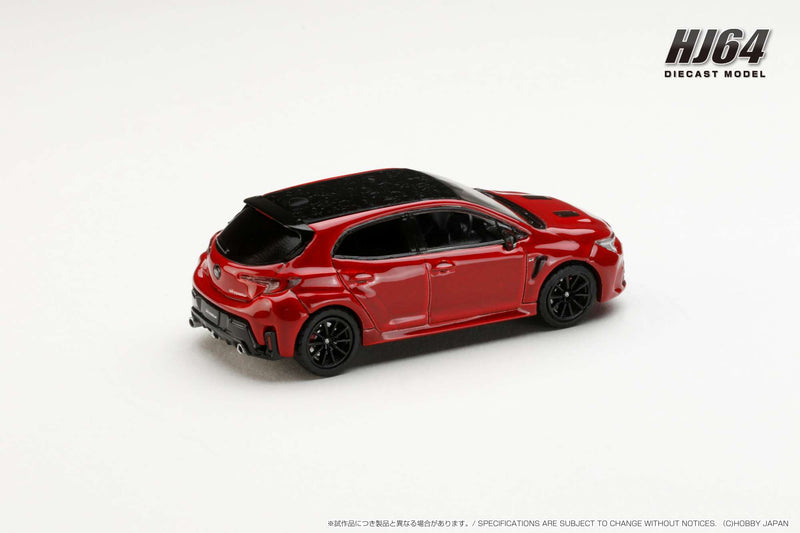 Hobby Japan 1:64 Toyota GR Corolla RZ in Emotional Red II