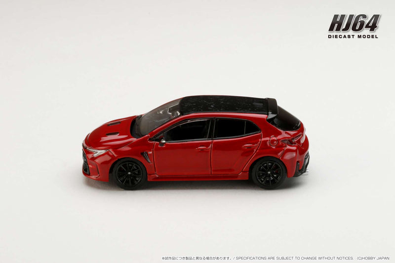 Hobby Japan 1:64 Toyota GR Corolla RZ in Emotional Red II