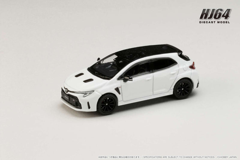 Hobby Japan 1:64 Toyota GR Corolla RZ in Super White II