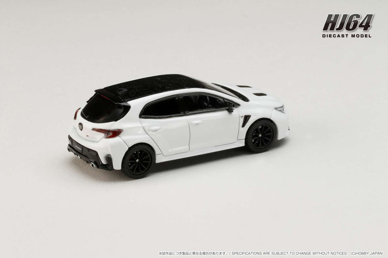 Hobby Japan 1:64 Toyota GR Corolla RZ in Super White II