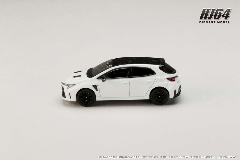 Hobby Japan 1:64 Toyota GR Corolla RZ in Super White II