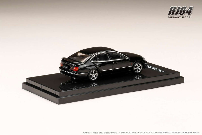 *PREORDER* Hobby Japan 1:64 Toyota Aristo (V300) Vertex Edition Early Version in Black