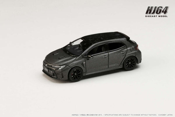 Hobby Japan 1:64 Toyota GR Corolla RZ MORIZO Edition in Matte Steel