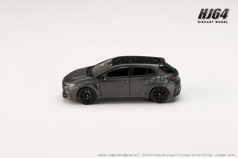 Hobby Japan 1:64 Toyota GR Corolla RZ MORIZO Edition in Matte Steel