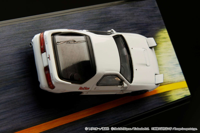 Hobby Japan 1:64 Mazda RX-7 (FC3S) Initial D VS Kyoichi Sudo with Ryosuke Takahashi Figure