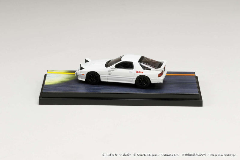 Hobby Japan 1:64 Mazda RX-7 (FC3S) Initial D VS Kyoichi Sudo with Ryosuke Takahashi Figure