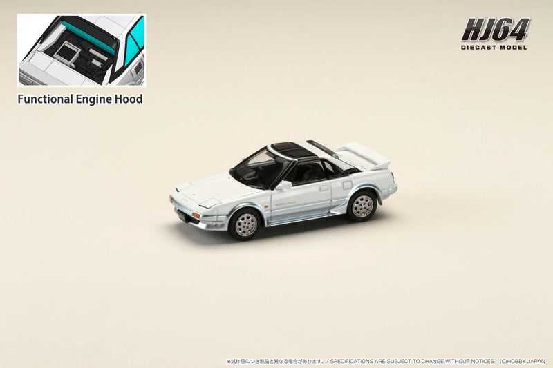 Hobby Japan 1:64 Toyota MR2 1600G-Limited Supercharged 1988 T-Top in Sparkle Wave