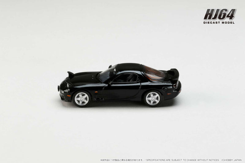 Hobby Japan 1:64 Mazda RX-7 (FD3S) Efini Type RS in Brilliant Black