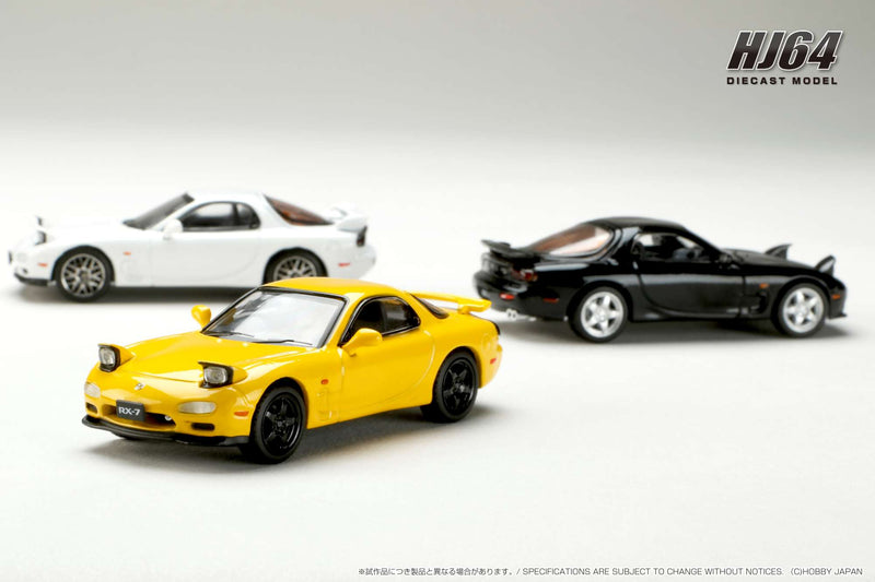 Hobby Japan 1:64 Mazda RX-7 (FD3S) Efini Type RS in Pure White