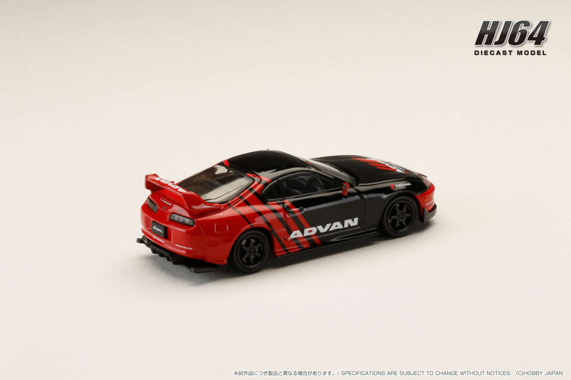 Hobby Japan 1:64 Toyota Supra (JZA80) JDM Custom Version in Advan Livery