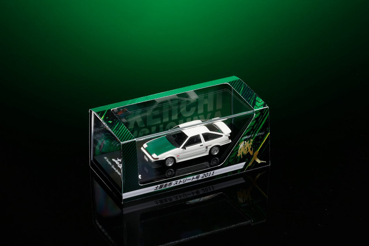 *PREORDER* Hobby Japan 1:64 Toyota Sprinter TRUENO GT APEX (AE86) DK Tsuchiya Street Car 2011