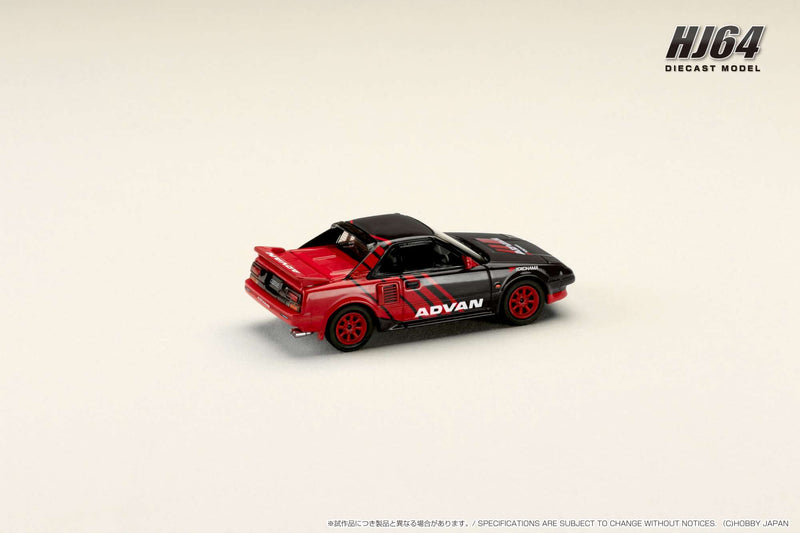 Hobby Japan 1:64 Toyota MR2 1600G-LIMITED Supercharged ADVAN Livery