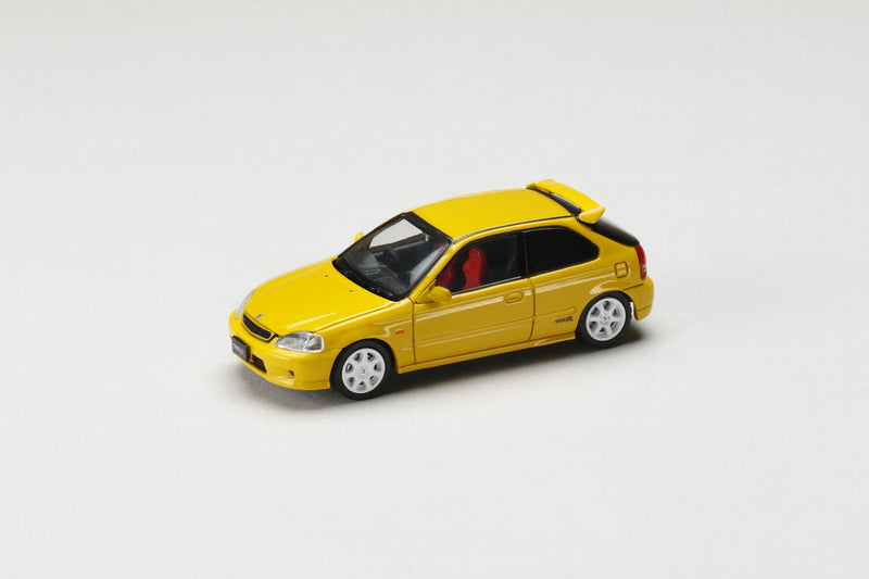 Hobby Japan 1:64 Honda Civic Type-R (EK9) in Sunlight Yellow