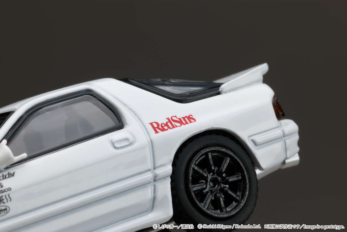 *PREORDER* Hobby Japan 1:64 MAZDA RX-7 (FC3S) RedSuns/ Initial D Ryosuke Takahashi VS Kyoichi Sudou