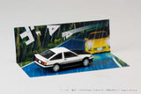 HobbyJapan 1/64 Toyota COROLLA LEVIN (AE86)/ INITIAL D Wataru Akiyama VS Keisuke Takahashi