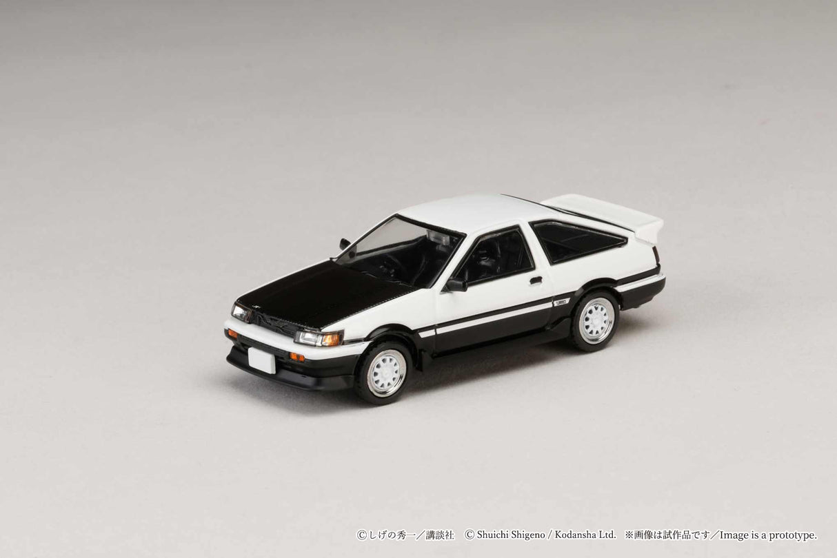 HobbyJapan 1/64 Toyota COROLLA LEVIN (AE86)/ INITIAL D Wataru Akiyama VS Keisuke Takahashi
