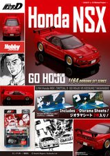 *PREORDER* Hobby Japan 1:64 Honda NSX Initial D Go Hojo VS Keisuke Takahashi