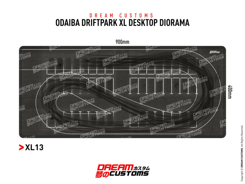 Dream Customs 1/64 Odaiba Driftpark XL Desktop Diorama