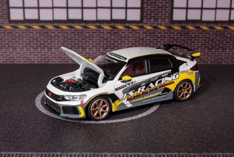 *PREORDER MotorHelix 1:64 Honda Civic Type-R (FL5) J's Racing Livery