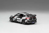 MotorHelix 1:64 Honda Civic Type-R (FL5) HKS Livery in Matte Black