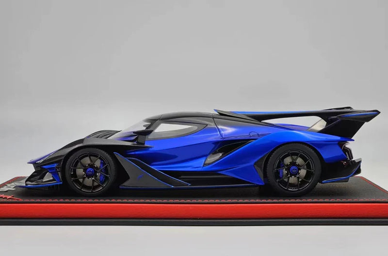 Peako Model 1:18 Apollo Automobil Apollo IE  Blue Dragon