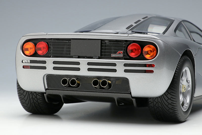 Make Up Co., Ltd / Eidolon 1:18 McLaren F1 Road Car 1994 in Magnesium Silver