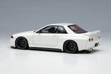 *PREORDER* Make Up Co., Ltd / Eidolon 1:43 Nissan Skyline GT-R (BNR32) Garage Active Skyline GT-R Widebody (RC-VI Wheel) in Pearl White