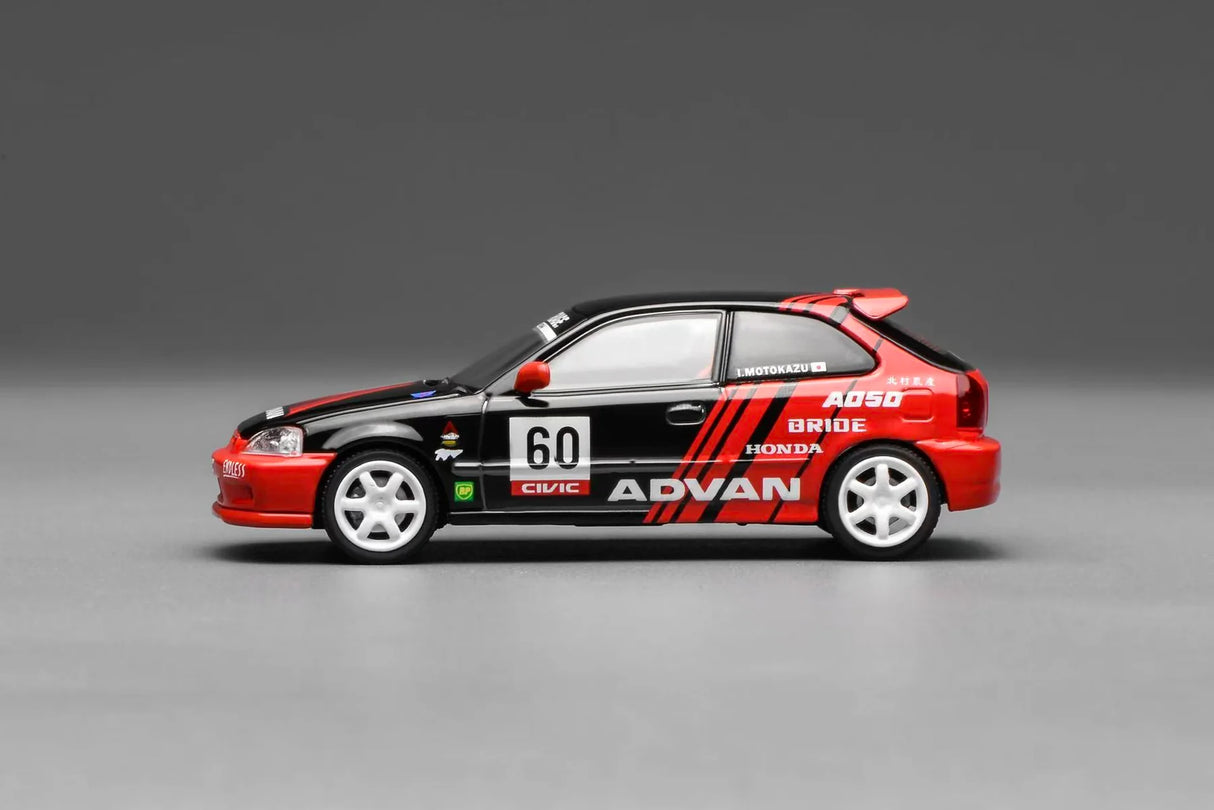 MotorHelix 1:64 Honda Civic Type-R (EK9) Advan