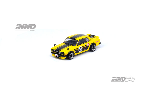 INNO64 1:64 Nissan Skyline (KPGC10) 2000 GT-R in Yellow