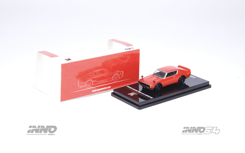 INNO64 1:64 Nissan Skyline 2000GT-R (KPGC110) in Red