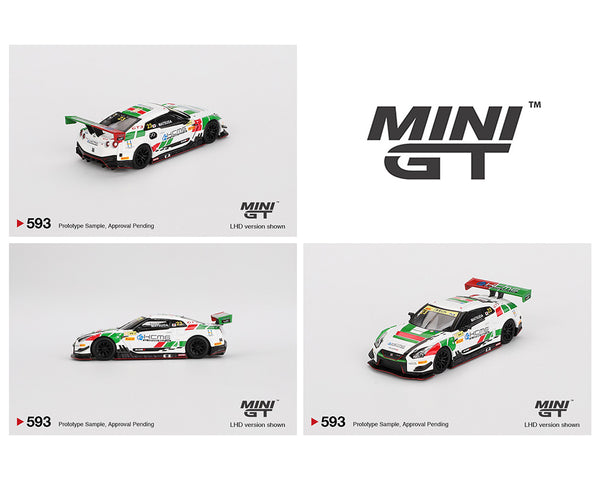 *PREORDER* MINI GT 1:64 Nissan GT-R NISMO GT3 #23 KCMG 2018 FIA GT World Cup Macau