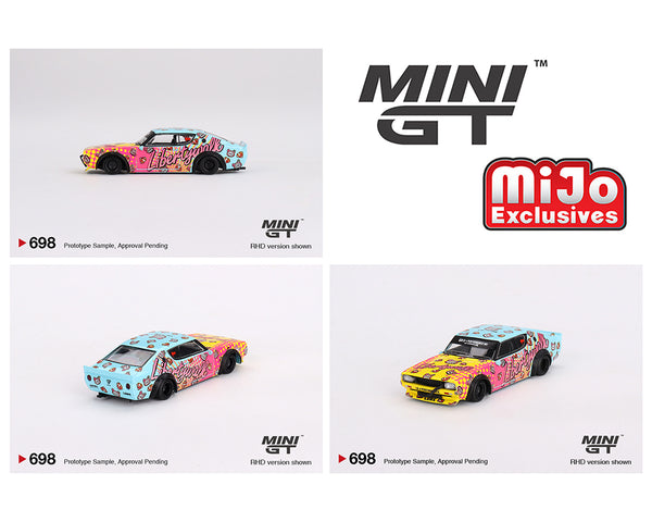 MINIGT 1:64 Nissan Skyline Kenmeri Liberty Walk LBWK KUMA