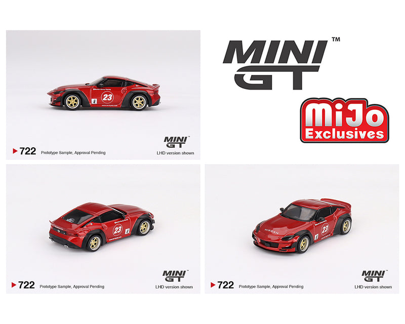 MINIGT 1:64 Nissan Z Pandem in Passion Red