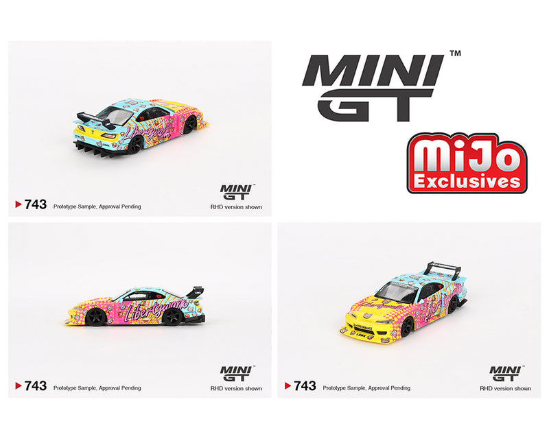 *PREORDER* MINI GT 1:64 Nissan Silvia (S15) LB-Super Silhouette KUMA Edition