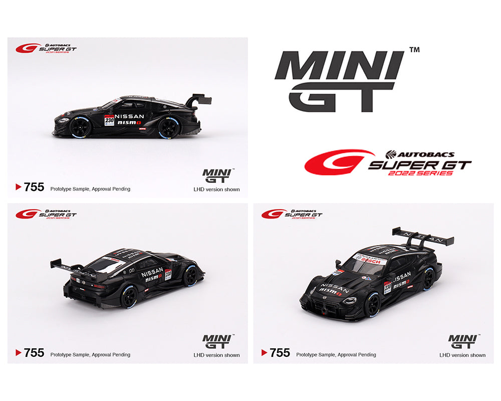 MINI GT 1:64 Super GT Series Nissan Z GT500 #230 2021 NISMO Presentation