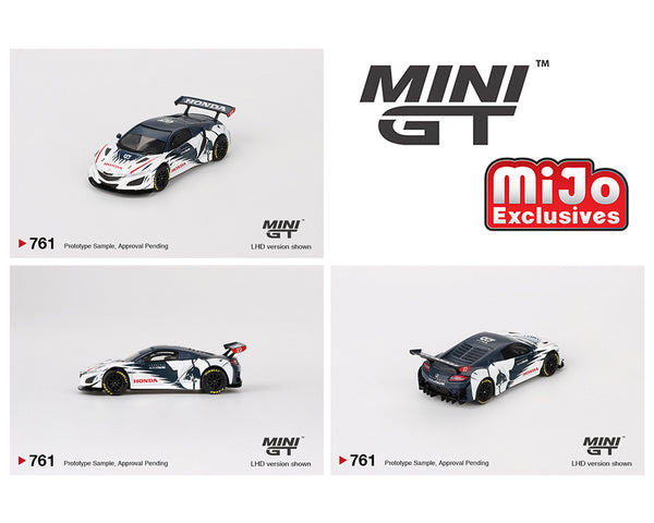 MINI GT 1:64 Honda NSX GT3 EVO AlphaTauri Yuki Tsunoda 2023 Red Bull Formula Nurburgring