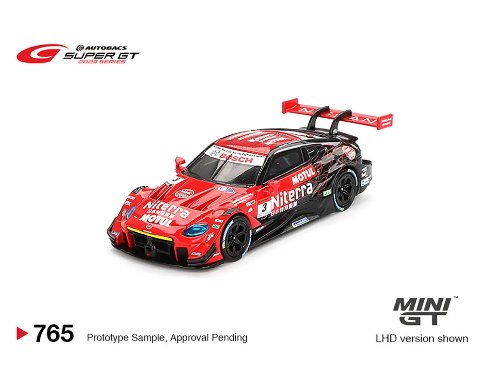 MINI GT 1:64 Japan Exclusive Nissan Z GT500 #3 “Niterra MOTUL Z” NDDP RACING 2023 SUPER GT SERIES Series