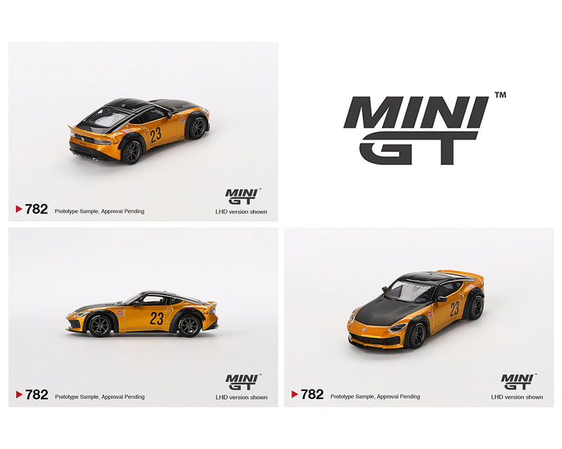 *PREORDER* MINI GT 1:64 Nissan Z Pandem in Gold