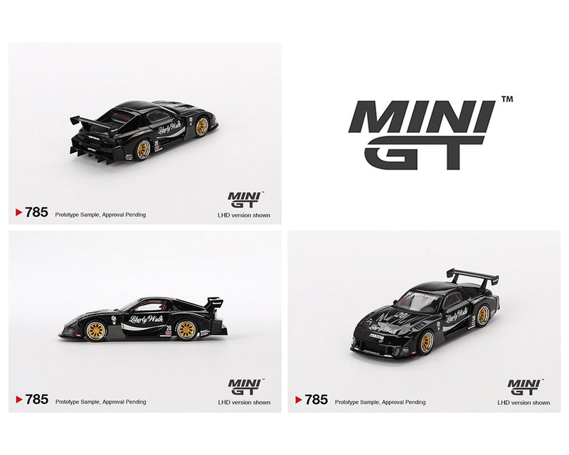 *PREORDER* MINI GT 1:64 Mazda RX-7 LB-Super Silhouette in Black