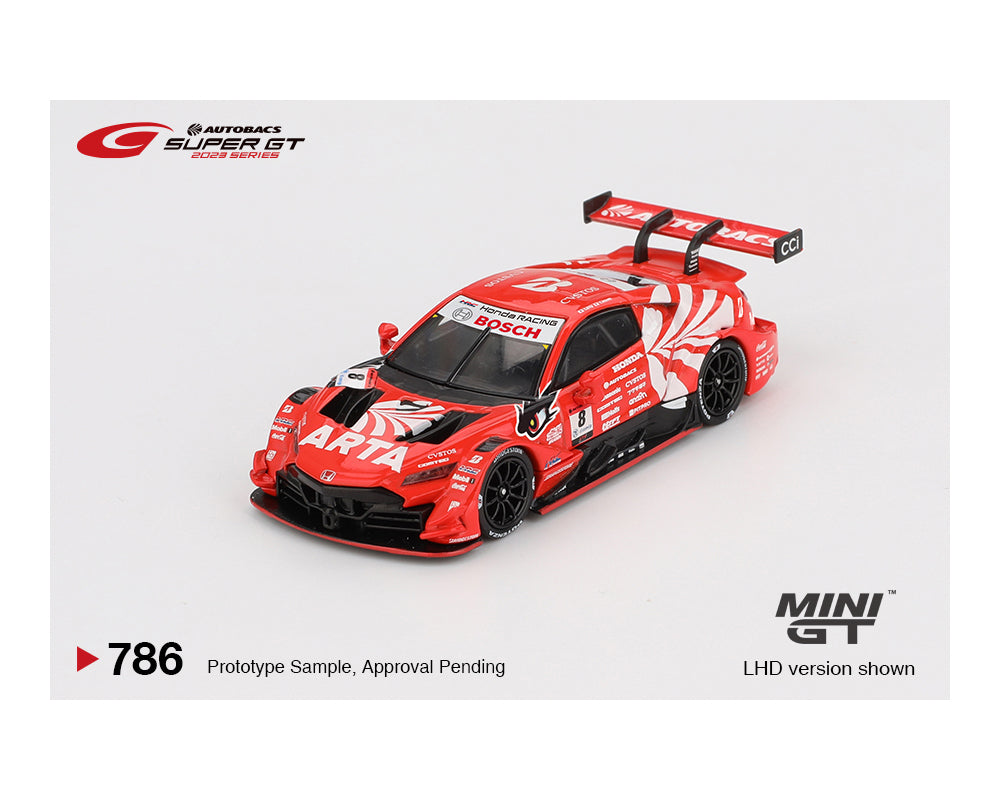 MINI GT 1:64 Japan Exclusive Honda NSX-GT “Type S” GT500 #8 “ARTA MUGEN NSX-GT ” ARTA 2023 SUPER GT Series
