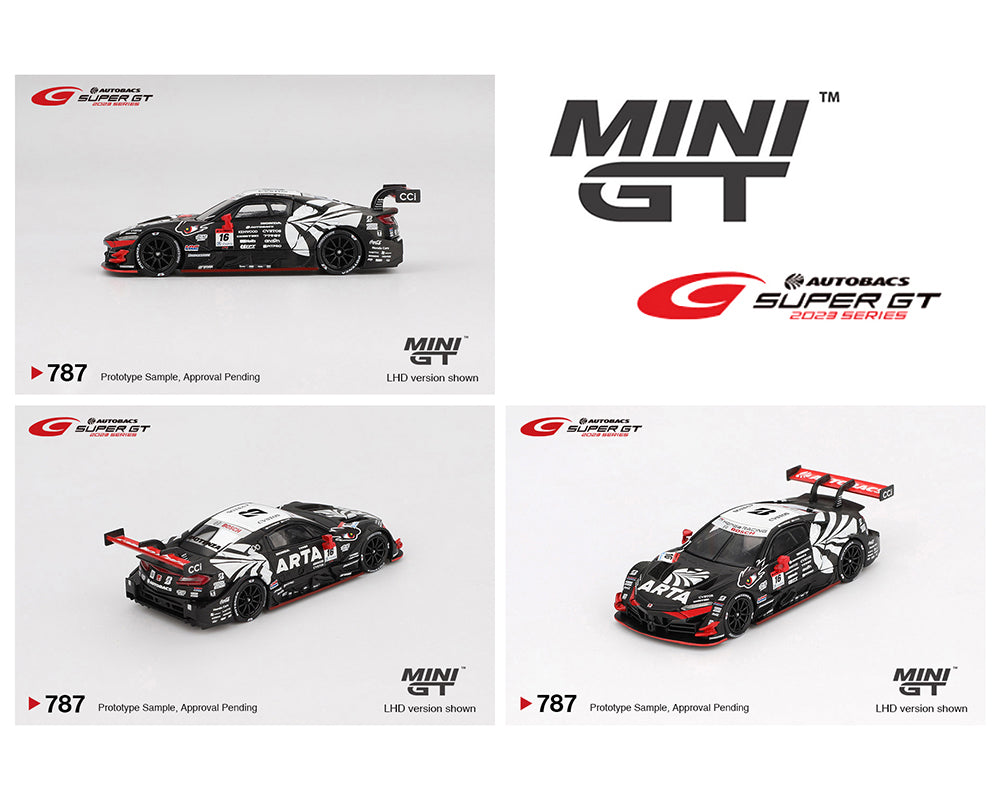 MINI GT 1:64 Japan Exclusive Honda NSX-GT “Type S” GT500 #16 “ARTA MUGEN NSX-GT ” ARTA 2023 SUPER GT Series