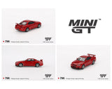 MINI GT 1:64 Nissan Skyline GT-R (R34)  V-Spec Active Red