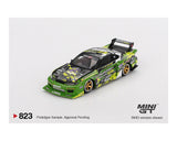 MINI GT 1:64 Nissan Silvia (S15) LB-Super Silhouette #555 V2 2024 Formula Drift Japan in Green