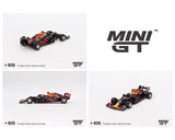 MINI GT 1:64 Red Bull RB16B #33 Max Verstappen 2021 Abu Dhabi Grand Prix  Winner