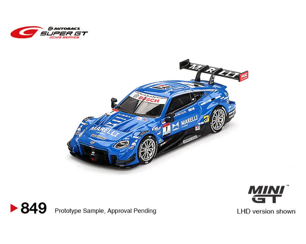 *PREORDER* MINI GT 1:64 Japan Exclusive Nissan Z GT500 #1 “MARELLI IMPUL Z” TEAM IMPUL 2023 SUPER GT Series