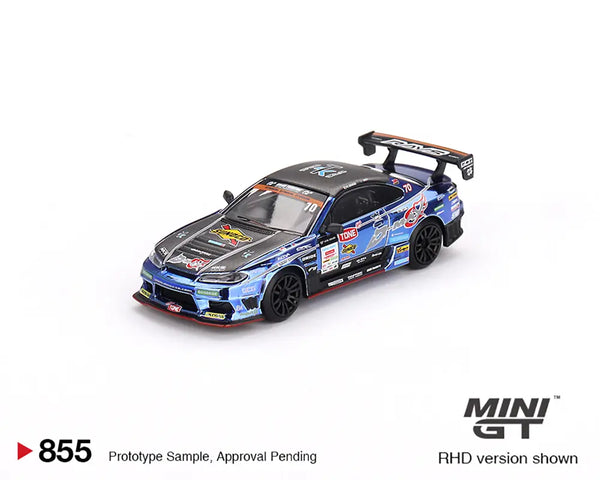 *PREORDER* MINI GT 1:64 Nissan Silvia (S15) D-MAX #70 D-MAX Racing 2023 D1 Grand Prix Japan Edition