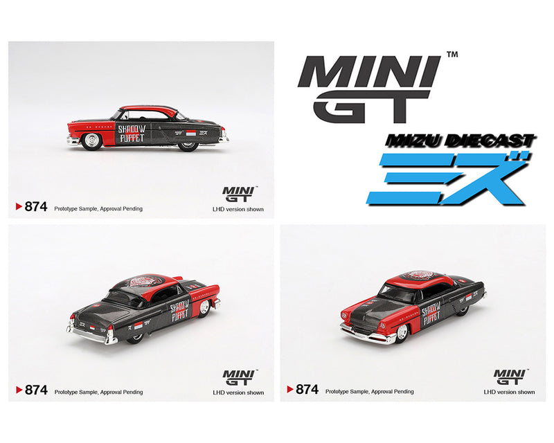 *PREORDER* MINI GT x Mizu Diecast 1:64 Lincoln Capri Hot Rod 1954 “Shadow Puppet” Limited Edition