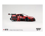 MINI GT 1:64 Nissan GT-R NISMO #23 “MOTUL AUTECH GT-R 2021” SUPER GT SERIES Suzuka Winner with Matsuda Figure