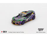 MINI GT 1:64 Toyota GR Supra KUHL 2021 D1GP EVANGELION RACING 2021 Japan Exclusive